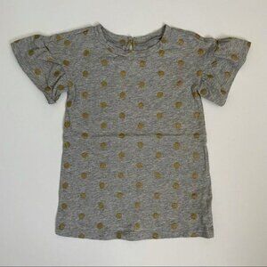 Baby Gap Toddler Girl Ruffle Sleeve T-Shirt Dress Size 2